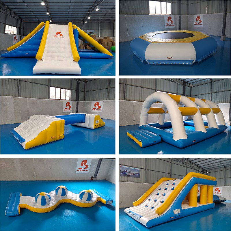 Bouncia High-quality trampoline water park Supply for kids-8